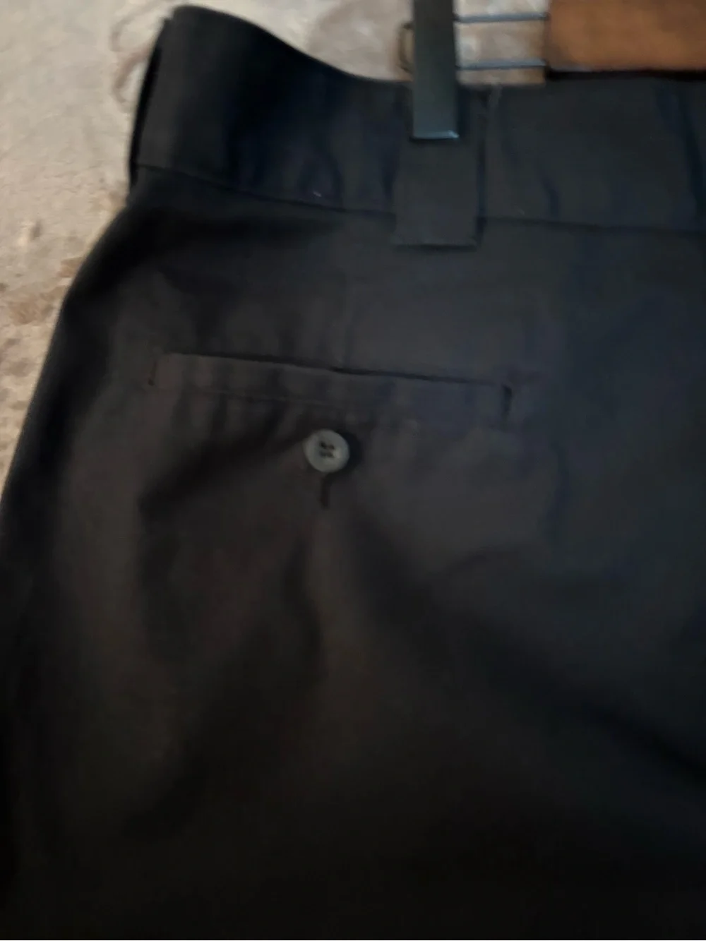 Dickies Cargo Shorts with Dual Side Pockets Men’s Size 38 Black Shorts
